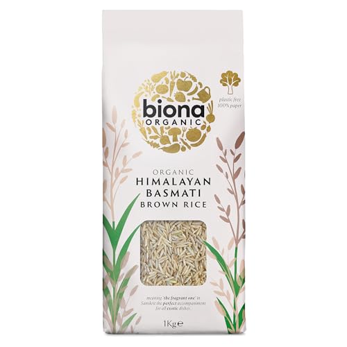 Biona Organic Basmati Brown Rice, 1 kg