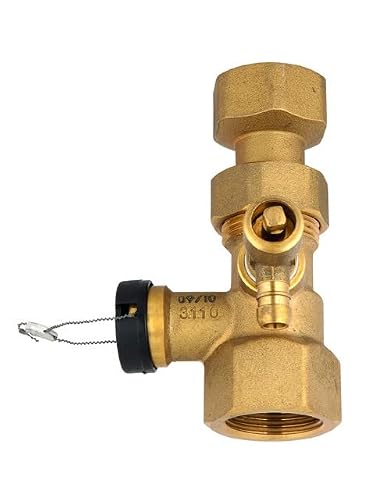 Kappenventil 3/4" x 3/4" Messing