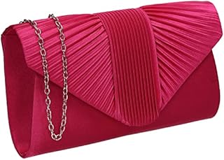SwankySwans Sophie Womens Satin Party Prom Wedding Evening Clutch Bag Purse