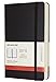 Moleskine 18 Month Daily Planner, Large, Black, Hard Cover (5 x 8.25)