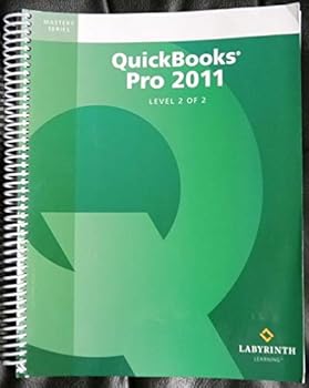 Spiral-bound QuickBooks Pro 2011: Level 2 Book