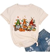 Women's Funny Halloween Shirt – Cute Leopard Print Pumpkin Graphic Tee (Fall Casual) - View #6