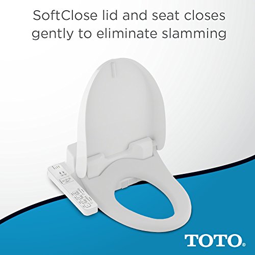 TOTO-SW201401-A100-WASHLET-Electronic-Bidet-Toilet-Seat-with-SoftClose-Lid-Elongated-Cotton-White