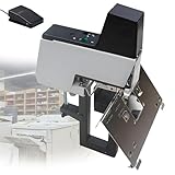 ◈【Mode double】 : L'agrafeuse électrique dispose d'un plateau réglable, permettant l'agrafage latéral et la piqûre à cheval. Elle est également équipée d'un tiroir latéral coulissant pour accueillir différents formats de papier, facilitant ainsi son utilisation pendant la reliure.