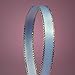 Light Blue Satin Ribbon with Gold Edges, 3/8" X 50Yd