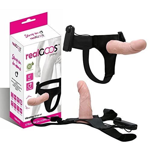 Realgoos® Fallo Realistico Indossabile Per Lui Strap On Uomo Vibrante Vibratore