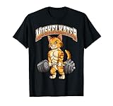 Muskelkater Fitness Gym Katze Kater Bodybuilding T-Shirt