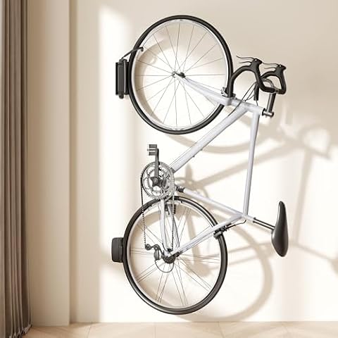 Pegzone - US Bike Wall Mount for Garage, Holds 77lbs,Swivel Indoor Bike Storage, 1 Pack — $19.99 (13% off)