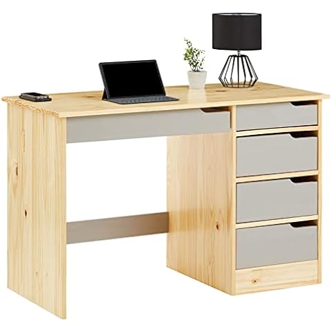Bureau IDIMEX Hugo avec Rangement Cover
