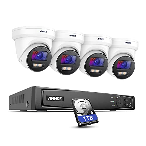 ANNKE NVR 8 Canales 6MP PoE - Grabador IP H.265+ Visión Nocturna - Modelo AE-N48PBB000