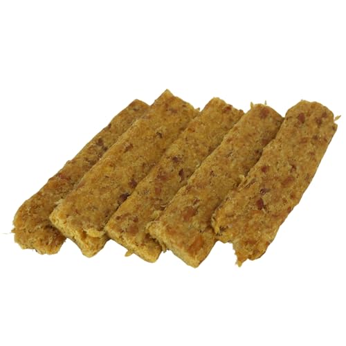 GUSTO PETS Dörrfleisch Schwein für Hunde - 100% natürlicher Snack Jerky, Proteinreich, Schonend getrocknet, Ideal als Trainingsbelohnung - Ergänzungsfuttermittel, Hergestellt in der EU