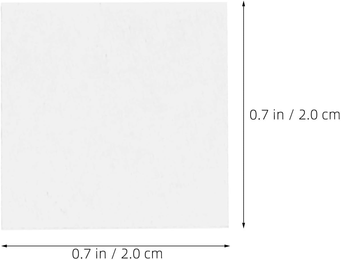 1000pcs Square Microscope Cover Slip 20mm Glass Pre-Cleaned | 10 Boxes, Total, High Transparency, Smooth Edges, Laboratory Work and Scientific Analysis