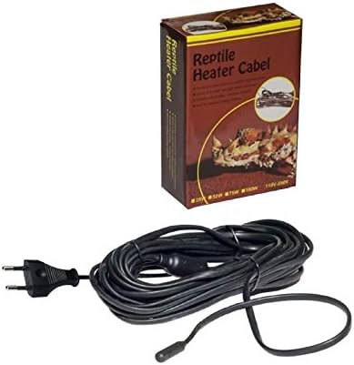 REPTILE HEATER HEATING CABLE - Heating cable in various wattages and lengths (50 w - 5 meters)