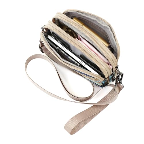 BBORGDC Multicolor Stripe Straw Crossbody