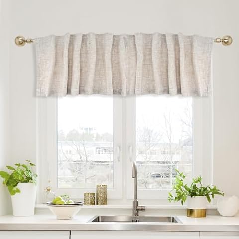 Rideaux Brise-bise LPAMABA 130 x 40 cm Cover