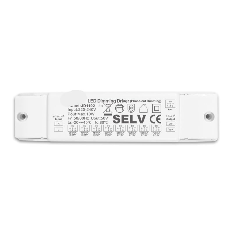 Alimentation électrique anti-scintillement pour lumière de grille LED 3-16V - 3