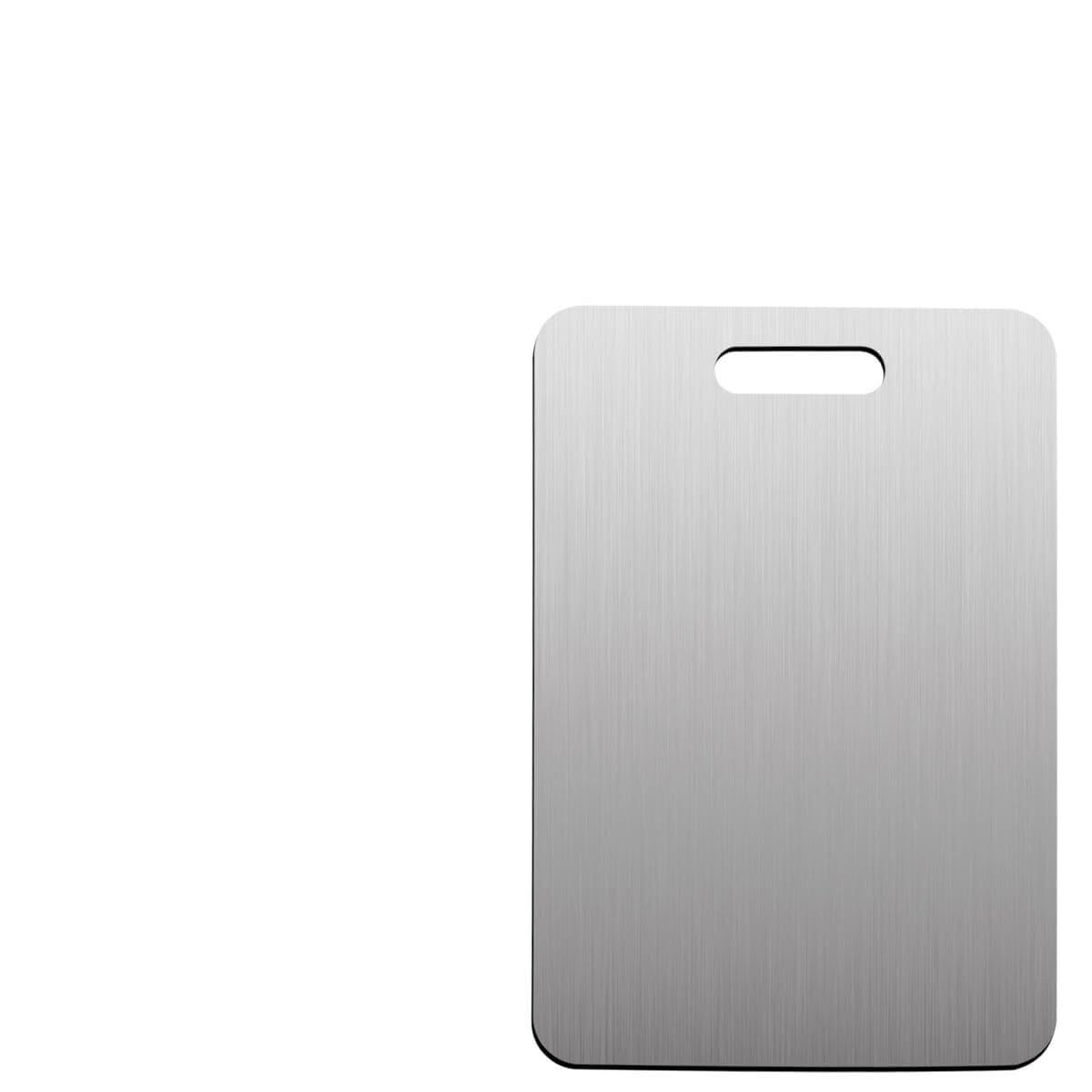 Planches a decouper en acier inoxydable double face pour planche cuisine durable