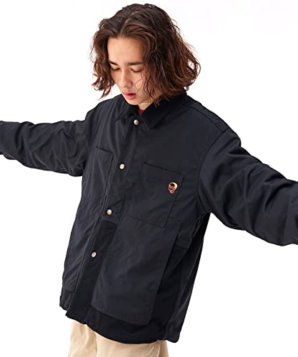 Not So Ape Contrast Block Work Jacket, All-Gender Unisex #TOP7