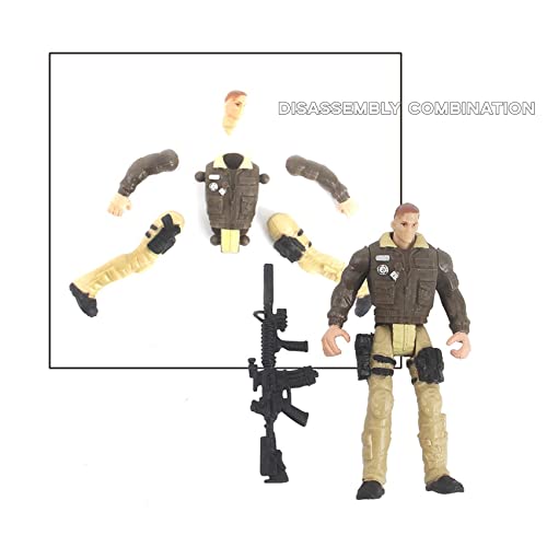 Ononce Army Men Zombie Action Figures Soldier Military Toys Collections Decoration Gifts For Kids Adults For Boys Age 8-12 #TOP5