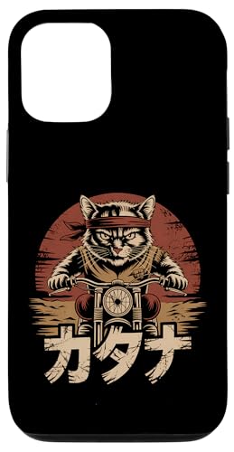 Generation X Biker Cat - Camiseta gráfica para hombre y mujer Carcasa para iPhone 12/12 Pro