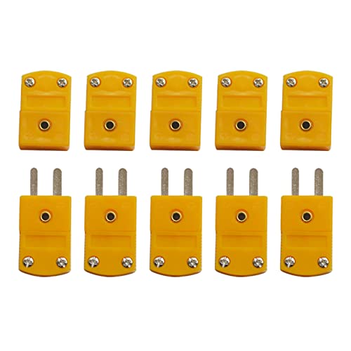 Selvfz 10er K Typ Thermoelement Steckverbinder Set