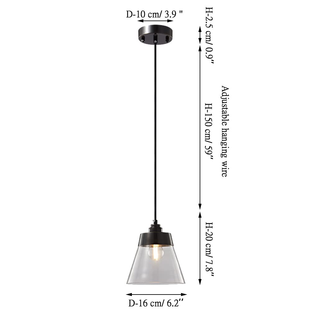 E27 Tout en cuivre Nordic Kitchen Island Lampe à suspension en verre à tête unique Simple Moderne Chambre Chevet Lampe suspendue Restaurant Bar Café Plafond Lustre Ligne de suspension réglable It's so