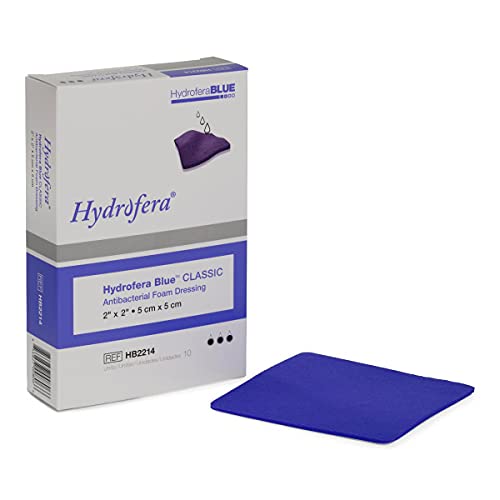 Hydrofera Blue Wound Dressing (2x2) (Box of 10)
