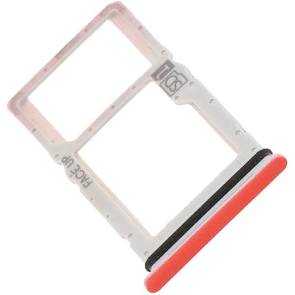 Genérico Tacka na karty SIM/SD kompatybilna z Motorola Moto G35 5G Red Guava Red