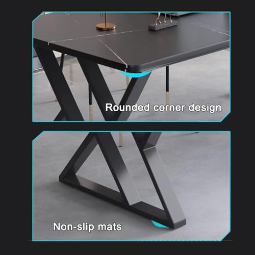 Bureau en panneau de roche résistant aux rayures et à la chaleur - 8