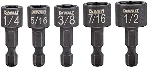 DEWALT - DWAIND-5 Nut Driver Set, Compact, 5-Piece (DWAIND5) (Pack of 3) image 4