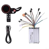 Centralina motore brushless da 48 Volt 20 Amp con display a 6 pin integrato per scooter elettrici Kugoo e unità compatibili