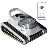 Cordless Robotic Pool Cleaner -Pool Vacuum 180W Brushless Motor, 45,000Pa...