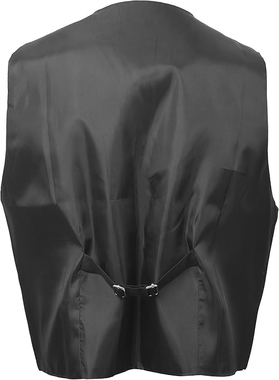 Scottish Black 5 Buttons Argyle Waistcoat/Vest4