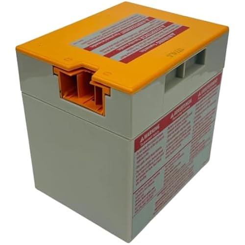 Fisher Price Power Wheels 12V Battery for Ride On Toys | 12V Kids Car Battery Replacement | Barbie Power Wheels Battery, Kids Jeep Battery Replacement | 00801-1661 and 00801-1776 Probe-style Orange Top Battery