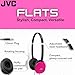 JVC Flats On-Ear Wired Headphones - Flat Foldable Design - 30mm Driver for Powerful Sound - Soft Ear-Pads for Comfort – Steel Headband - Lightweight & Portable - PC/Laptop/Gaming - 3.5mm Slim Plug
