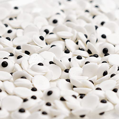 Sugar Piping Eyes Edible cake cupcake topper decorations 24 Pack