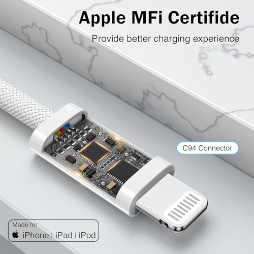 iPhone Ladekabel Kurz, Apple Ladekabel 2Pack 30CM, Lightning Kabel MFi-Zertifiziert Schnellladekabel für iPhone 14 13 12 11 Pro/Pro Max/Mini, XR XS Max X, 8 7 6 6s Plus, 5s 5 SE 4