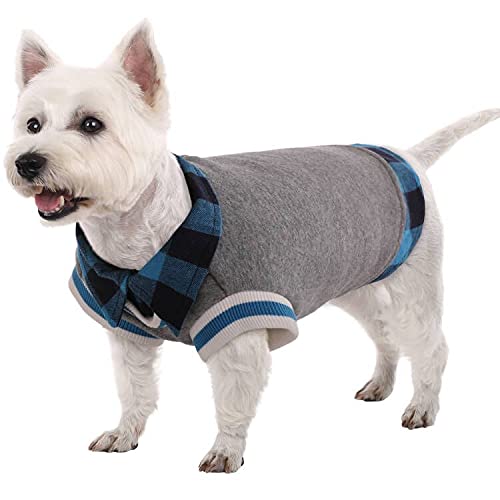 Kuoser Dog Sweater, Fleece Lined Warm Pullover Dog Jacket,Windproof Dog