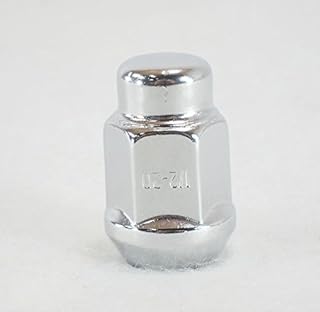1/2-20 in Standard Chrome Acorn Trailer Wheel Lug Nut 5-pack