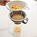 Chef's Planet Multipurpose Filter Funnel Set – Strain, Filter & Pour with Ease! Food & Oil Filtration with Pre-Filter and Fine Mesh Strainer-Wide Mouth Funnel
