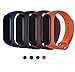 Maspen Compatible con Xiaomi 4 Cinturini Braccialetto di Ricambio Polso Cinturino di Ricambio per Smartwatch Xiaomi Mi Band 4 Sport Regolabile Metallo
