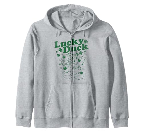 Donald Duck Lucky Sweat à Capuche Disney Saint-Patrick pour Homme et Femme