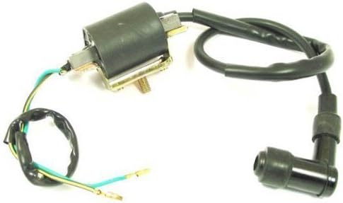 2-Wire Ignition Coil for 4-stroke 50cc 70 cc 90cc 110 cc 125cc ATVs Dirt Bikes Go Karts Quad 4 Wheeler Buggys LIFAN LONCIN TAOTAO ROKETA KAZUMA SDG SSR HONDA XR50 CRF50 clones Pit Bike