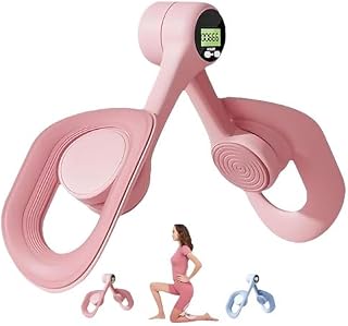 Pelvic and Thigh, Pelvic Floor Exercise Devices, Thigh Woman for Pelvis, Legs, HIPS, and Glutes, Portable Smart Screen Display Count Enlarged Fitting Surface