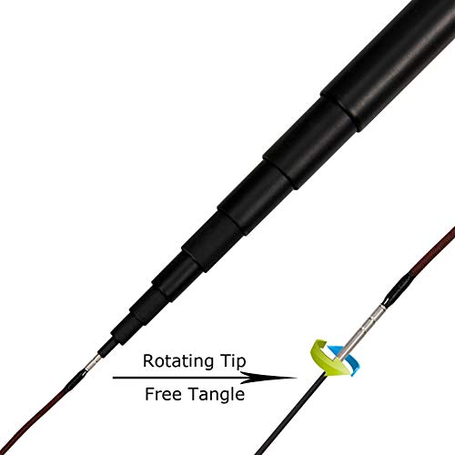 Angler Dream Tenkara Fly Rod 12Ft Telescope 30T Carbon Fiber Fly Rod With Storage Tube #TOP4