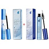 Natural Eyelash Growth Serum and Brow Enhancer to Grow Thicker, Longer Lashes for Long, Luscious Las