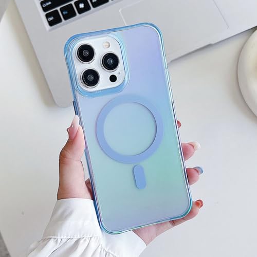 Coque iPhone 15 Pro Max bleu éblouissant pour le quotidien urbain