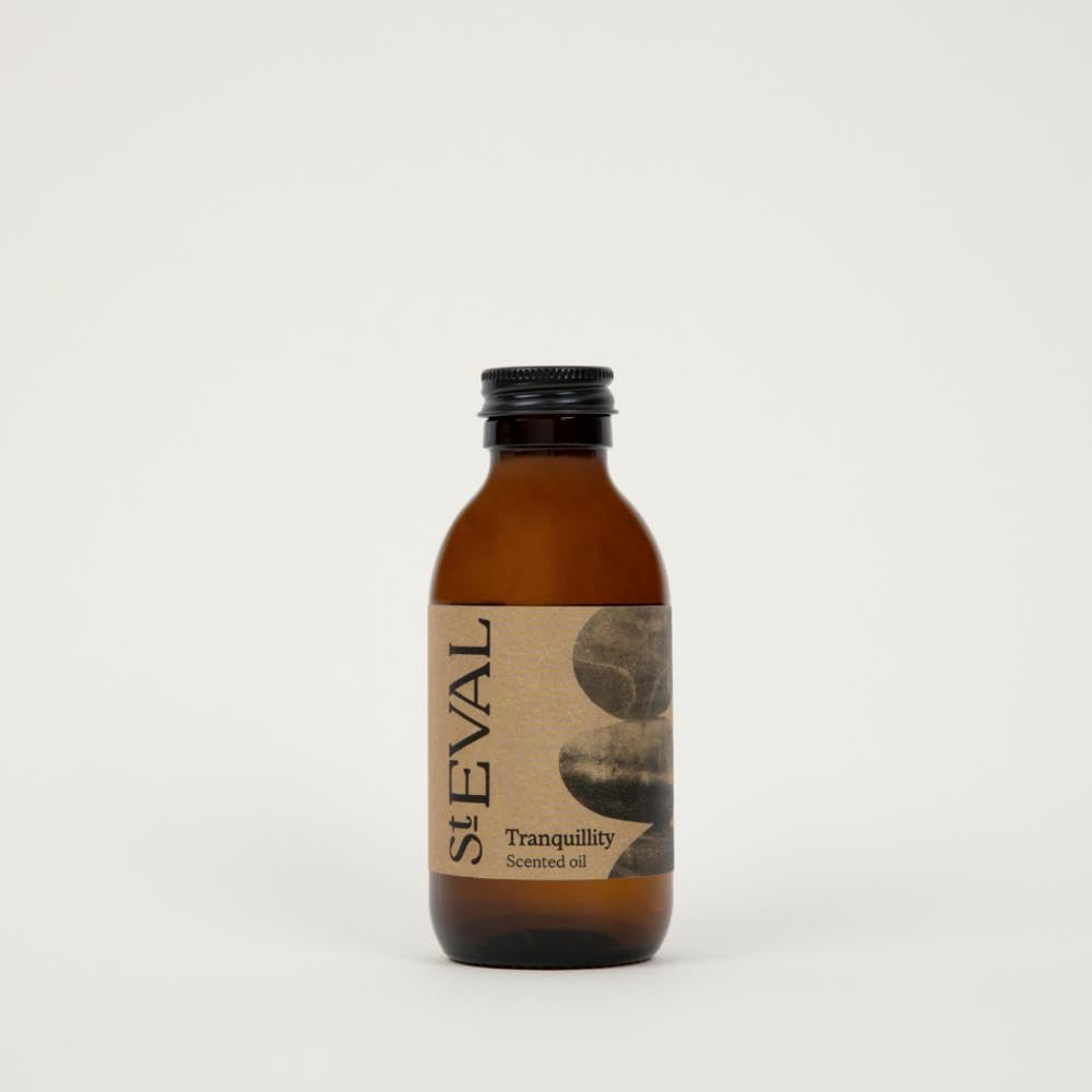 St Eval Purple | Scented Reed Diffuser Refill | Uplifting, Herbal Fragrance | Made In Cornwall | Scented Diffuser Oil Refill | Ideal For Home And Office (Tranquility)