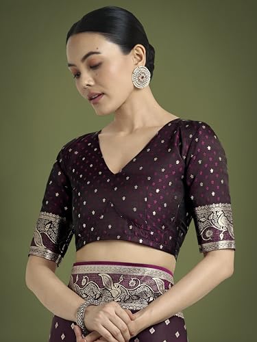 Monjolika Fashion banarasi silk saree – image 6