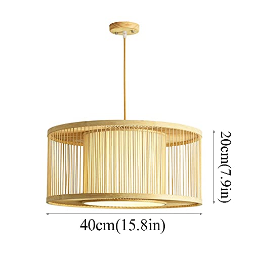 Lampe japonaise rustique en rotin pour un intérieur zen
